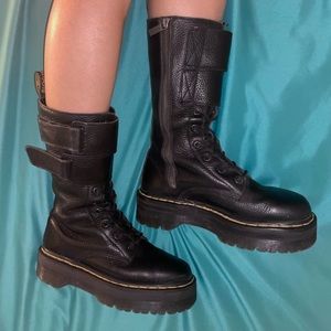 dr. martens platform boots!